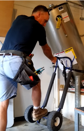 How to Install A Water Heater – Hot Rod Hand Truck